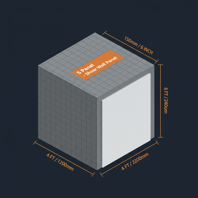 S Panel – Shear Wall Panel